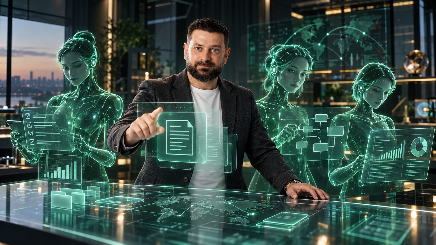 Андрій Стахов ставить задачі AI-агентам, які працюють із документами, процесами й звітами